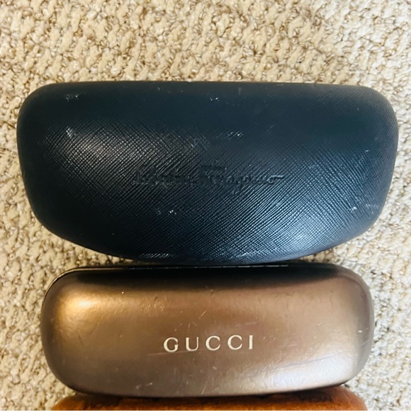 Bundle of 3 Designer Sunglass Cases - Gucci, MCM & Salvatore Ferragamo - Picture 9 of 13